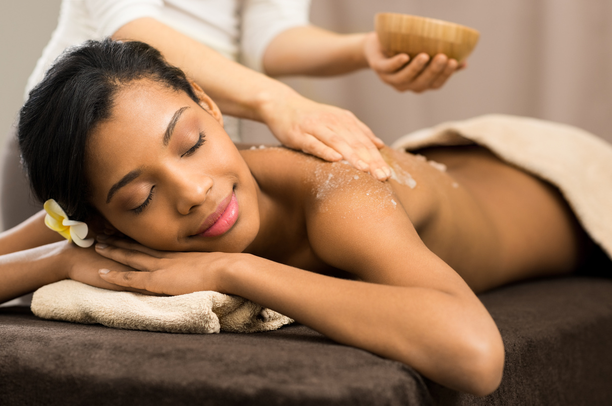 Body Scrub at Spa