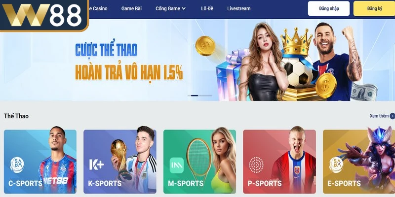 SKY88 được biết đến là một trong những nhà cái hàng đầu tại Việt Nam